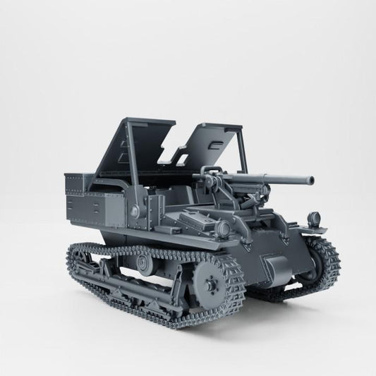 Carden-Loyd Mk.VI 47mm Gun: Belgian WW2 Resin Miniature