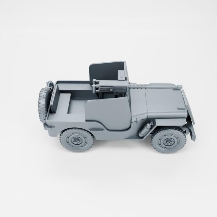 Battlegroup US Jeep Willys MB 4x4  (USA, Ww2) Various Scales Ba