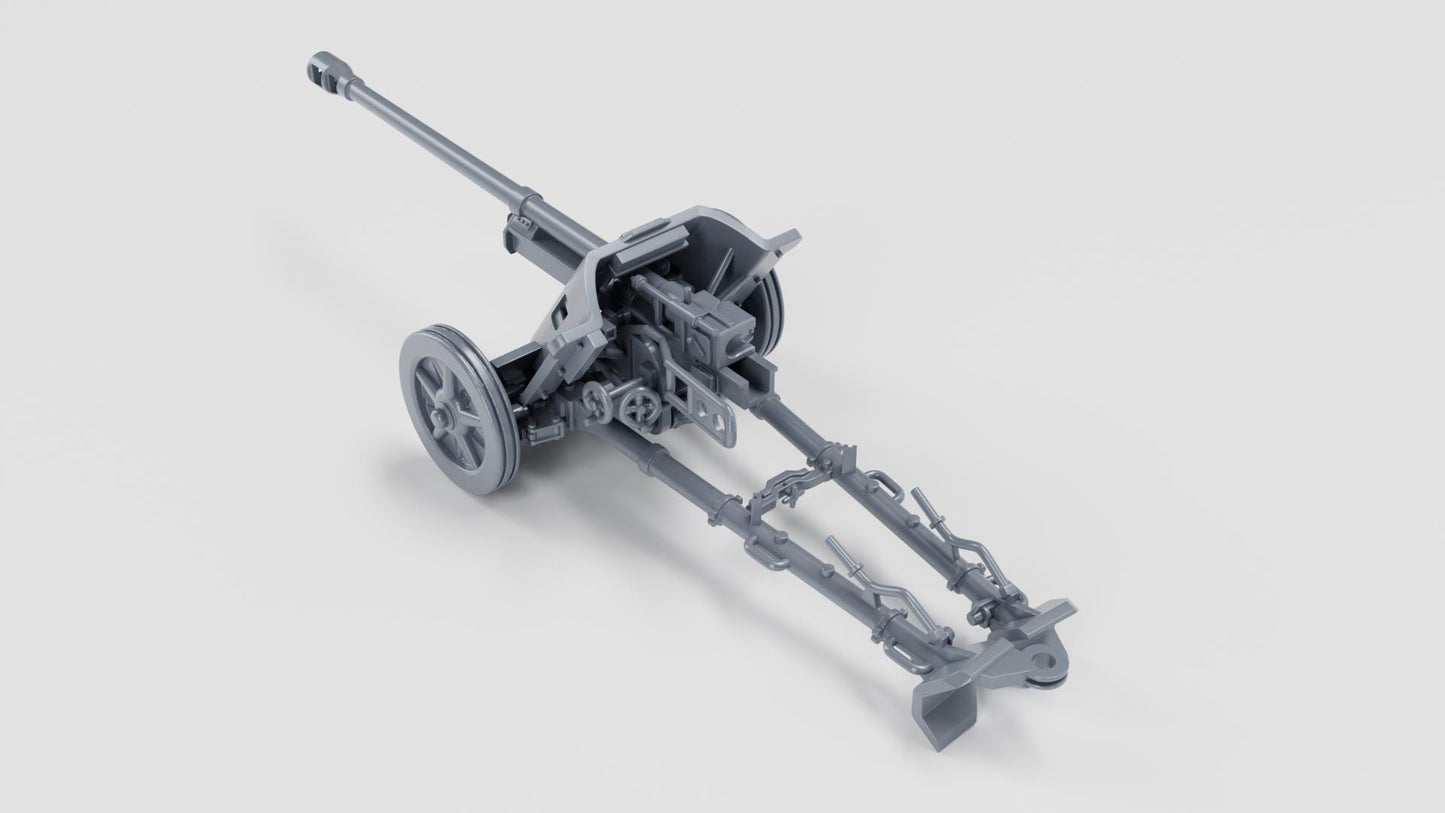 BA Battlegroup SD KFZ 10-4 with 2cm Gun + Pak 38 5cm (Germany, WW2) Various Scales