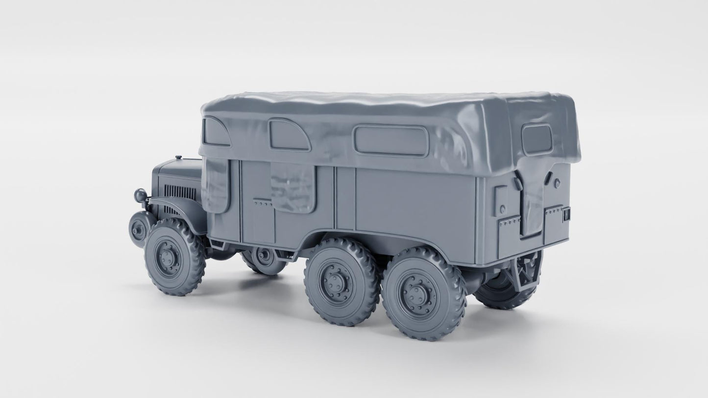 3D Printed Laffly S20 TL Personnel Carrier, 1:56 Scale Miniature