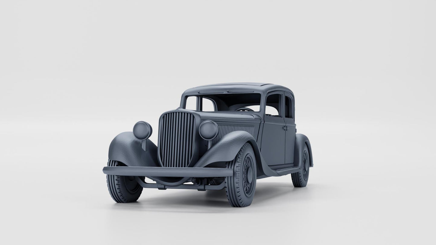 Fiat 527 Ardita – 3D Printed WWII Vehicle Miniature