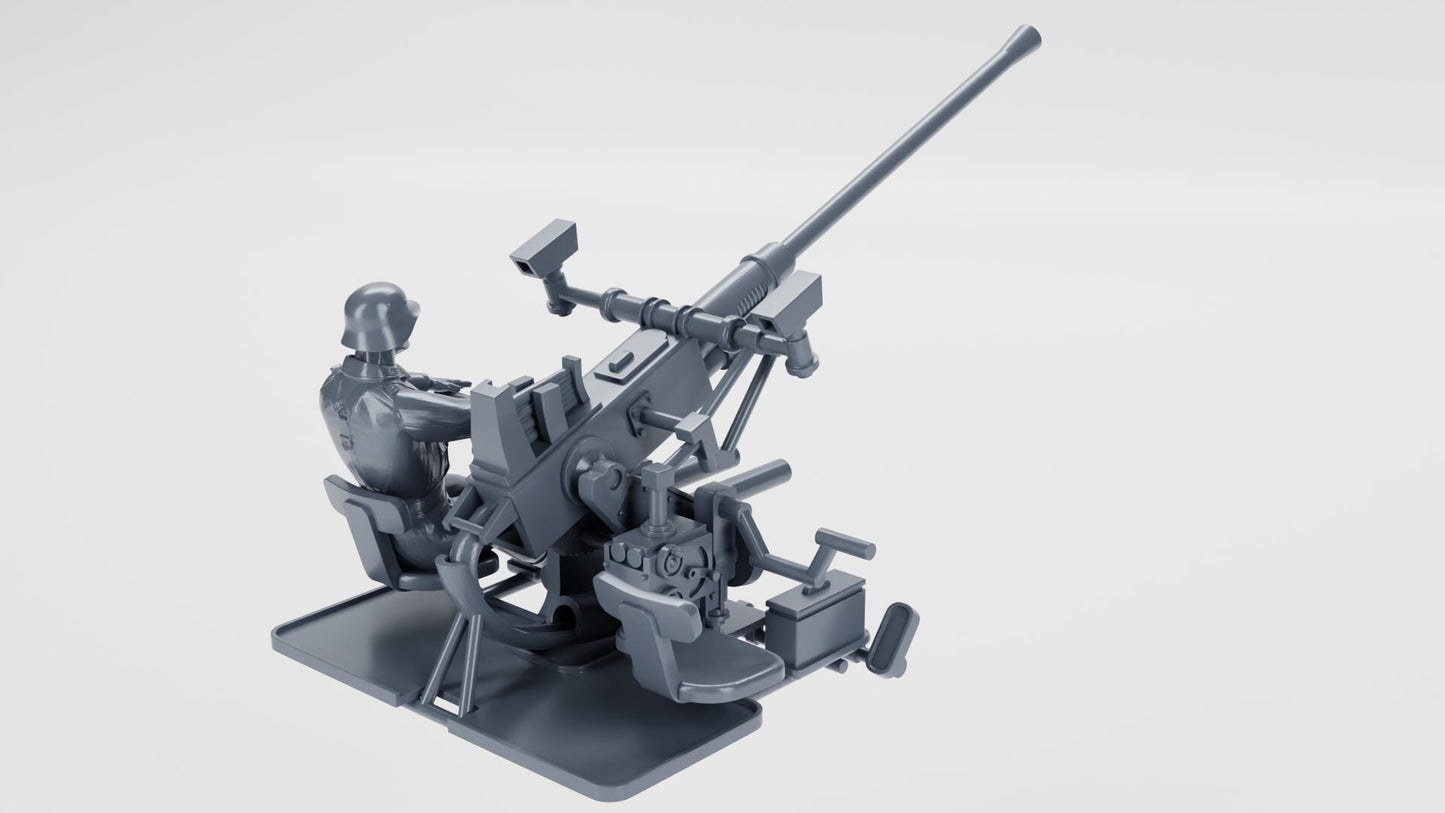 Bolt Action Battlegroup Opel Blitz with Bofors 40mm FLAK 28 (Germany, WW2) Various Scales