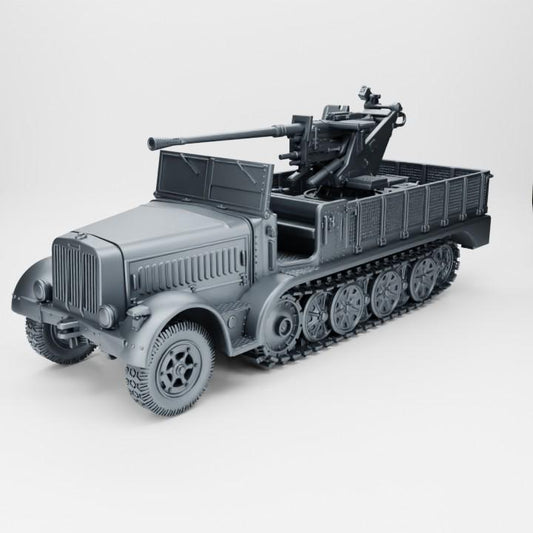 BA Battlegroup Sd.Kfz.7-2 - 3.7cm Flak37 (Germany, WW2) Various Scales