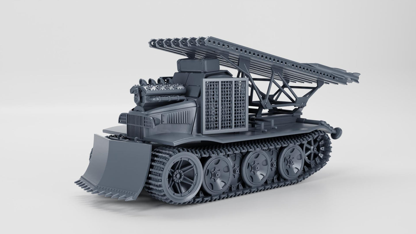 ВМ-13-16 on G7107 base (USSR, WW2)  K47 Fallout Gaslands Weird War II 1-64