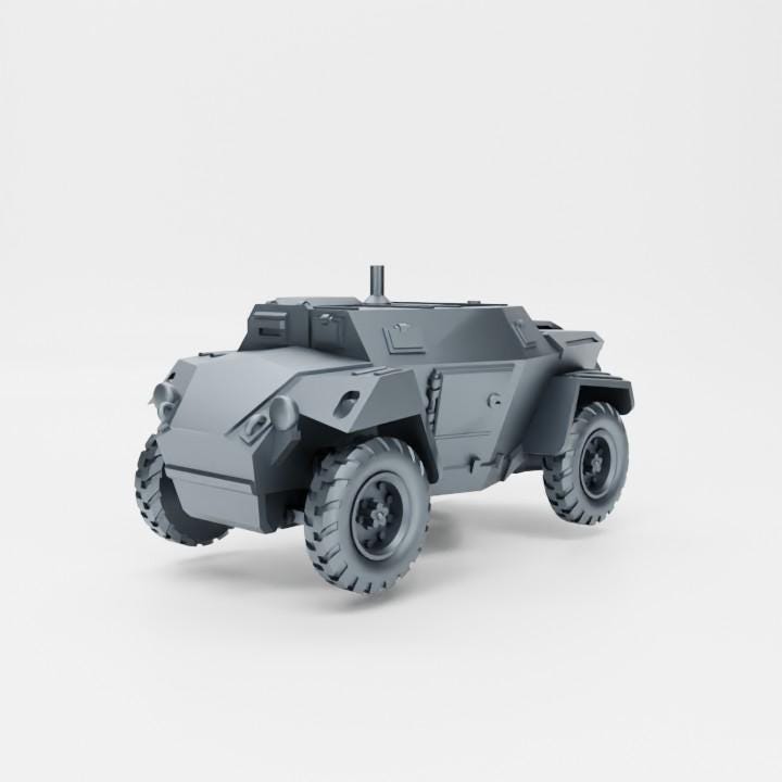 Bolt Action Battlegroup British Humber Scout Car (Commonwealth, WW2)
