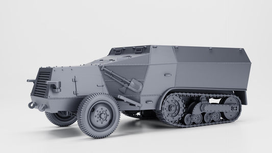 3D Printed SPW S307(f) - Ammo Carrier, 1:56 Scale Miniature
