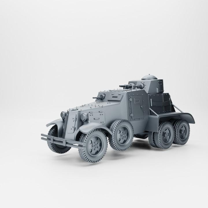 BA Battlegroup BA-27 Armoured Car (Soviet, WW2) Various Scales