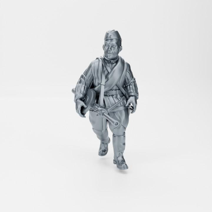 Soviet Light Rifle Squad(late War Fall of Berlin) Set of 10  (USSR) (Soviet, WW2) Various Scales BA