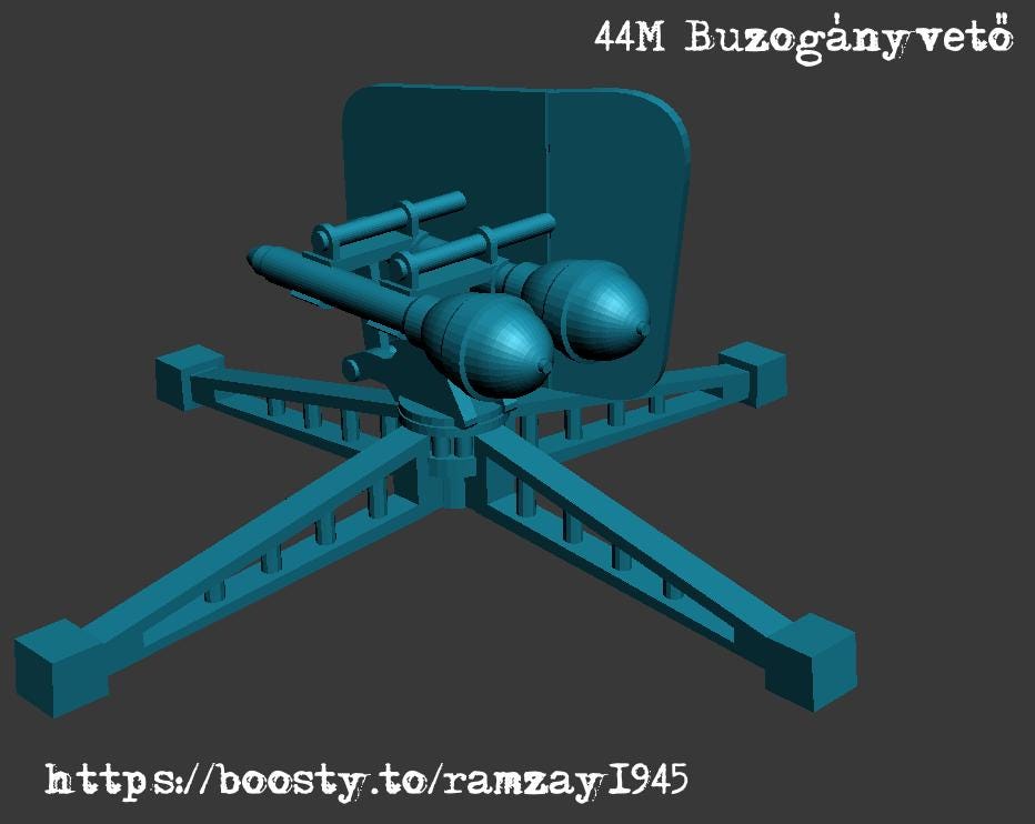 BA Battlegroup 44M Buzoganyveto (S) (Hungary, WW2) Various Scales
