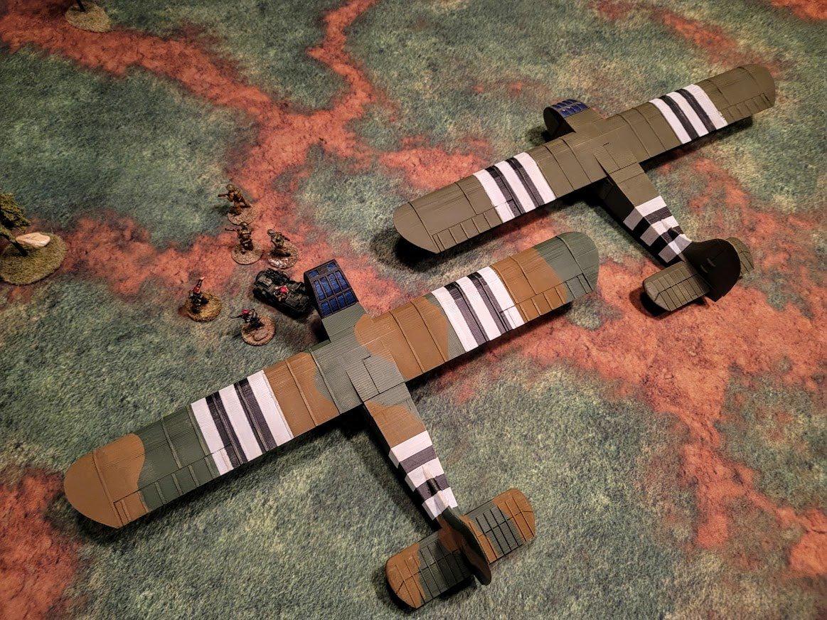 Waco CG-4 Military Transport Glider (US,Ww2) Wargaming Terrain PLA Print