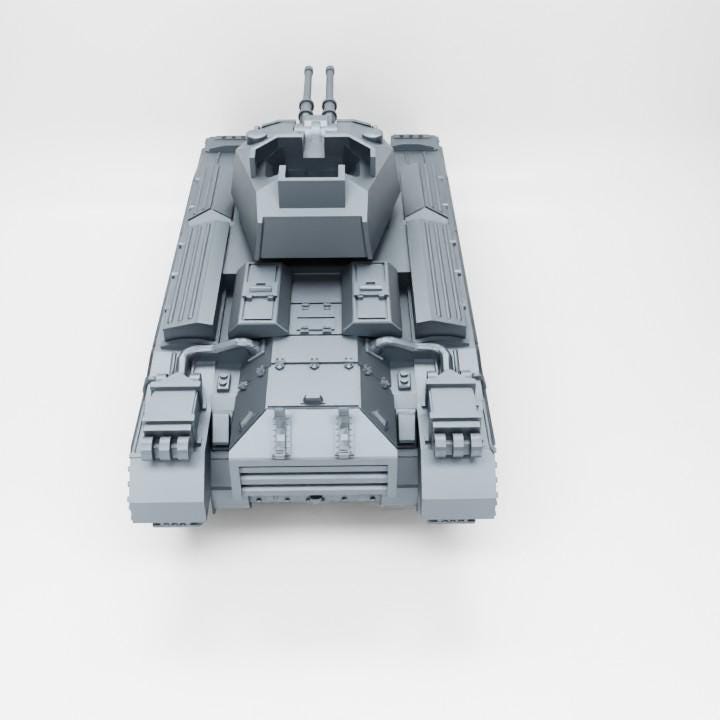 Battlegroup British Cruiser MK II AA (Uk, Ww2) 3d Printed Various Scales