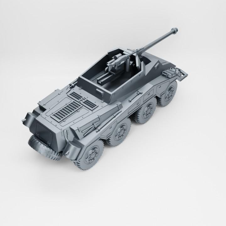3D Printed WWII German Pak-wagen Model - 28mm/1:56 Scale