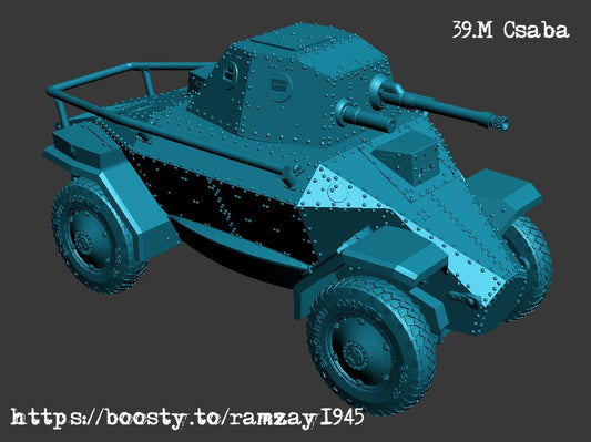 BA Battlegroup 39M Csaba (S) (Hungary, WW2) Various Scales