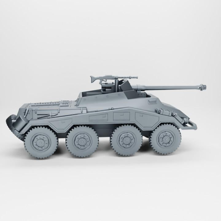 3D Printed WWII German Pak-wagen Model - 28mm/1:56 Scale