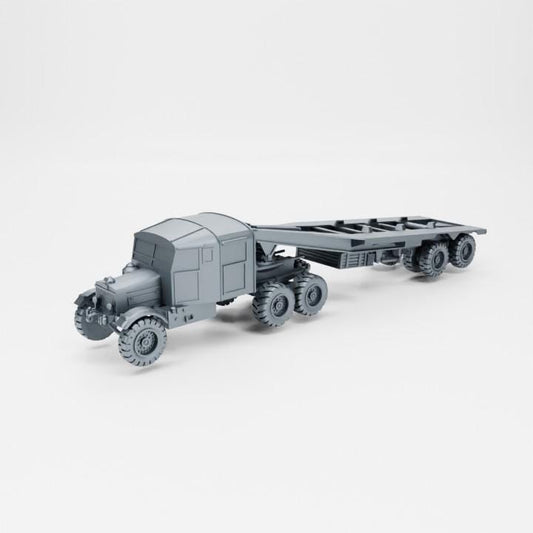 Battlegroup BA Scammell Pionner with Trailer (British, WW2) Various Scales BA