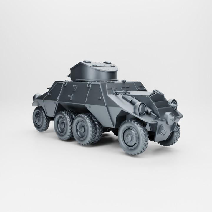 3D Printed Steyr ADGZ Model: 28mm WWII Wargaming Miniature