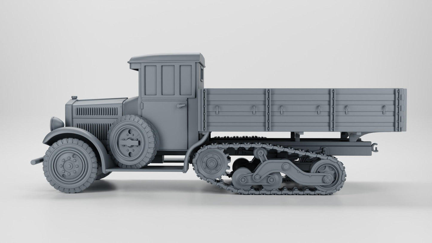 Bolt Action Battlegroup Artillery tractor C4P (Half-track Wz.34) (Poland WW2)