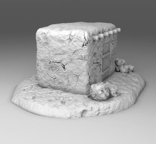 Wargaming Terrain  Arab HUT  | 3D Printed Miniatures in 1:56 Scale Various Scales