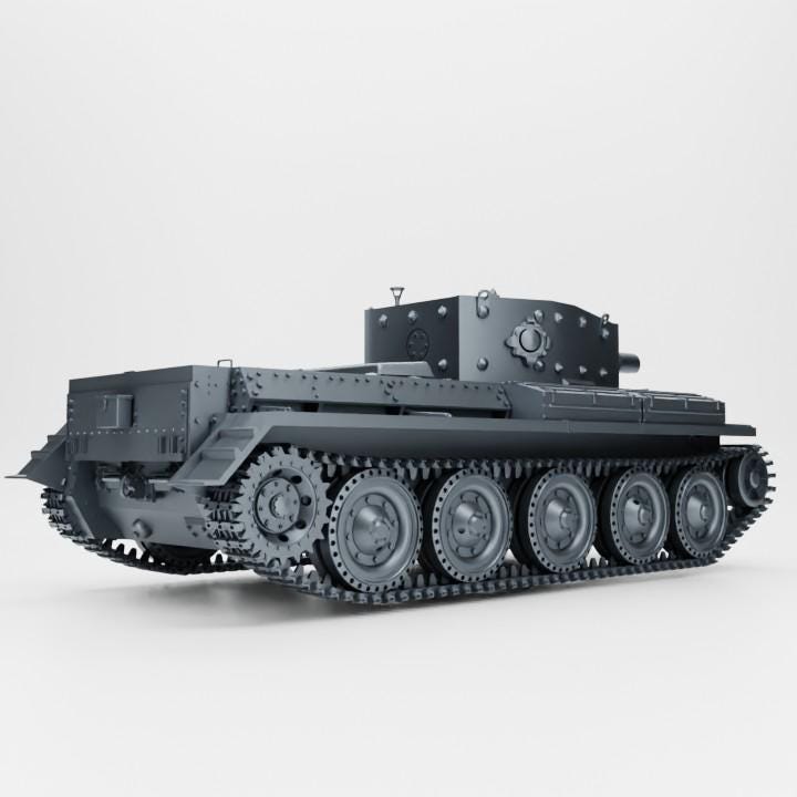 British Centaur Tank – 3D Printed WWII Resin Miniature