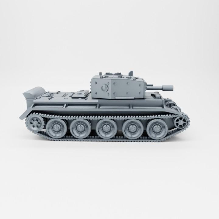 Bolt Action Battlegroup Cruiser, Mk VIII, Cromwell (A27M) 2 Versions (British, WW2)