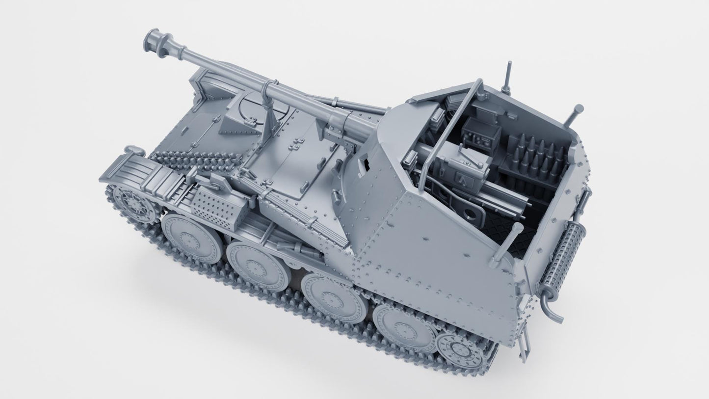 Marder III Ausf.M - Sd.Kfz.138: Resin 3D Printed Miniature