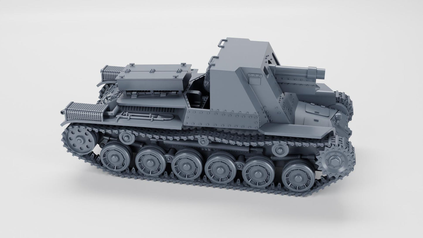 Type 4 Ho-Ro SPG-1 - WWII Resin Tank Model (Multiple Scales)