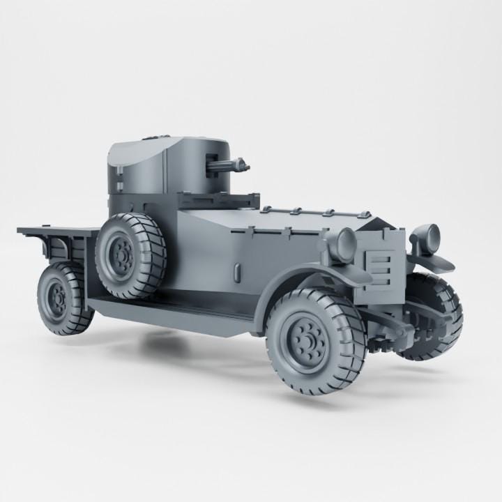 Bolt Action Battlegroup British Rolls-Royce armoured car Early War (Uk WW2)