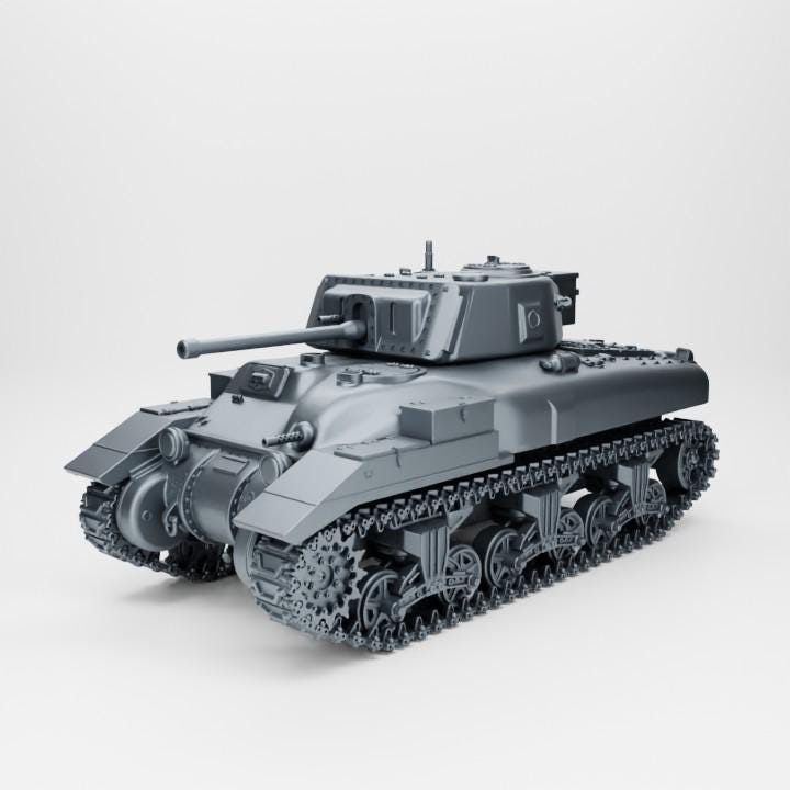 BA Battlegroup Ram Mk.II late (6-pounder) (Canada) (Commonwealth, WW2) Various Scales