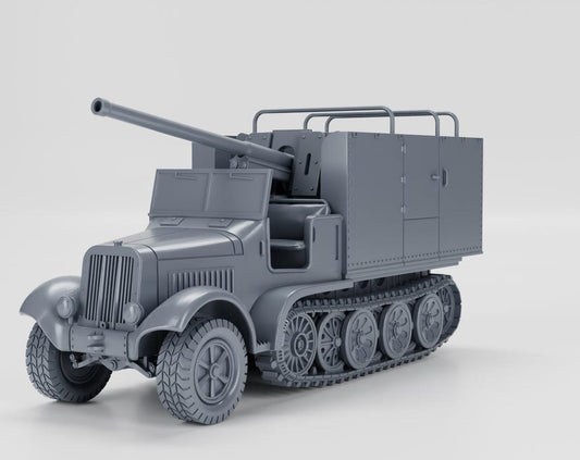 Sd.Kfz.6-3: WWII German 7.62cm Pak 36 (r) Resin Miniature